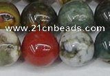 COS225 15.5 inches 14mm round ocean stone beads wholesale