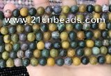 COS302 15.5 inches 8mm round ocean jasper beads wholesale