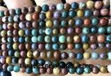 COS330 15 inches 4mm round ocean jasper beads wholesale