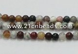 COS37 15.5 inches 4mm round ocean stone beads wholesale