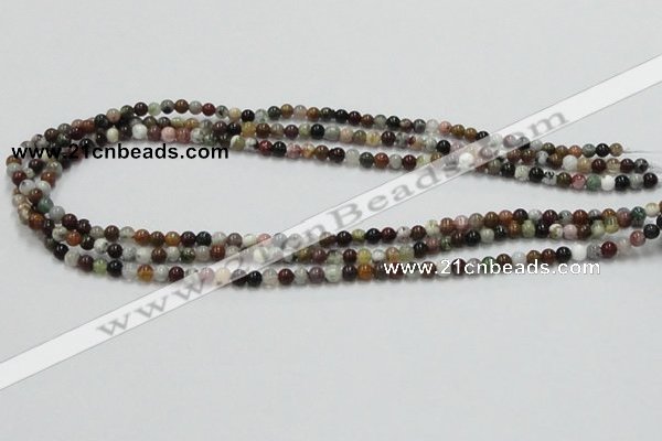 COS37 15.5 inches 4mm round ocean stone beads wholesale
