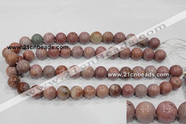 COS62 15.5 inches 13mm round ocean stone beads wholesale