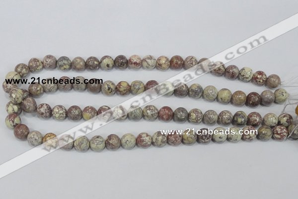 COT01 15.5 inches 8mm round osmanthus stone beads wholesale