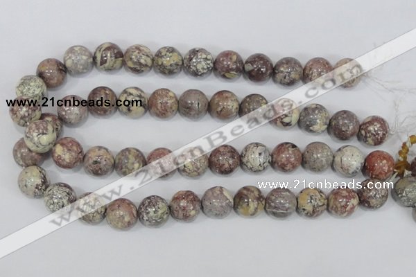 COT05 15.5 inches 16mm round osmanthus stone beads wholesale
