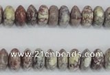 COT07 15.5 inches 5*10mm rondelle osmanthus stone beads