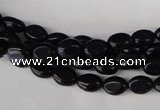 COV02 15.5 inches 6*8mm oval blue goldstone beads wholesale