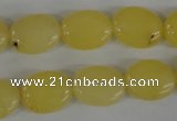 COV108 15.5 inches 12*16mm oval candy jade beads wholesale