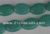 COV121 15.5 inches 13*18mm oval candy jade beads wholesale