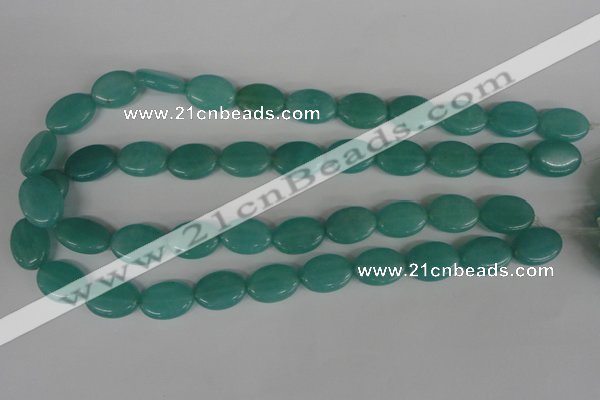 COV121 15.5 inches 13*18mm oval candy jade beads wholesale