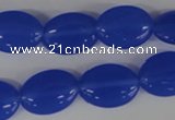 COV122 15.5 inches 13*18mm oval candy jade beads wholesale