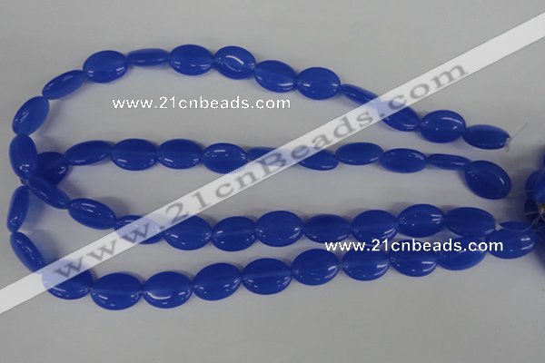 COV122 15.5 inches 13*18mm oval candy jade beads wholesale