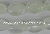 COV142 15.5 inches 13*18mm oval watermelon yellow beads wholesale