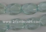 COV146 15.5 inches 13*18mm oval glass beads wholesale