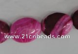 COV154 15.5 inches 15*20mm oval crazy lace agate beads wholesale