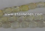 COV41 15.5 inches 8*10mm oval watermelon yellow beads wholesale