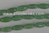 COV59 15.5 inches 6*12mm oval green aventurine beads wholesale