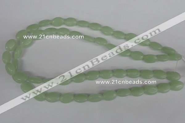 COV63 15.5 inches 10*14mm oval candy jade beads wholesale