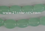 COV65 15.5 inches 10*14mm oval candy jade beads wholesale