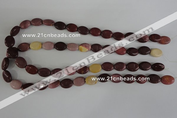 COV78 15.5 inches 10*14mm oval mookaite gemstone beads wholesale