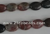 COV79 15.5 inches 10*14mm oval Indian agate beads wholesale