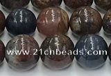 CPB1072 15.5 inches 8mm round peter stone beads wholesale