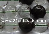 CPC04 15.5 inches 10mm round green phantom quartz beads wholesale