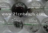 CPC05 15.5 inches 12mm round green phantom quartz beads wholesale