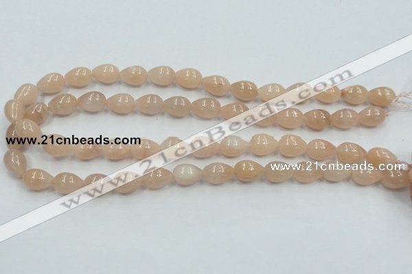 CPI02 15.5 inches 10*14mm teardrop pink aventurine jade beads