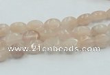 CPI06 15.5 inches 6*8mm oval pink aventurine jade beads wholesale