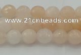 CPI210 15.5 inches 4mm faceted round pink aventurine jade beads