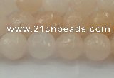 CPI212 15.5 inches 8mm faceted round pink aventurine jade beads