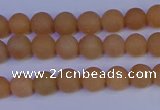 CPI301 15.5 inches 6mm round matte red aventurine beads wholesale