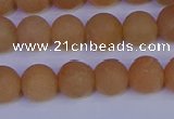 CPI303 15.5 inches 10mm round matte red aventurine beads wholesale