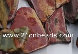 CPJ382 15.5 inches 18*25mm - 32*48mm freeform picasso jasper beads