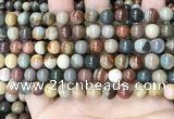 CPJ482 15.5 inches 8mm round polychrome jasper beads wholesale