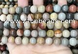 CPJ483 15.5 inches 10mm round polychrome jasper beads wholesale