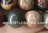 CPJ636 15.5 inches 10mm round picasso jasper beads wholesale