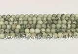 CPJ701 15.5 inches 6mm round greeting pine jasper beads