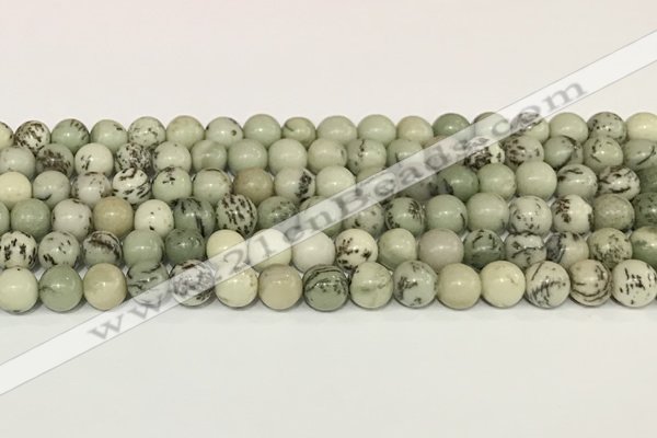 CPJ701 15.5 inches 6mm round greeting pine jasper beads