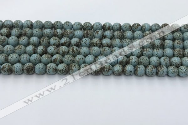 CPL100 15.5 inches 6mm round linden beads wholesale