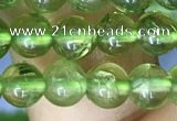 CPO131 15.5 inches 5mm round natural peridot beads wholesale