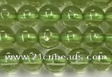 CPO133 15.5 inches 4mm round natural peridot beads wholesale