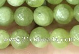 CPO44 15.5 inches 6mm round natural olivine gemstone beads