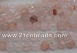 CPQ201 15.5 inches 4mm faceted round natural pink quartz beads