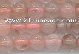 CPQ250 15.5 inches 4mm round natural pink quartz beads wholesale