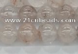 CPQ251 15.5 inches 6mm round natural pink quartz beads wholesale