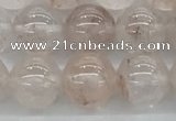 CPQ252 15.5 inches 8mm round natural pink quartz beads wholesale