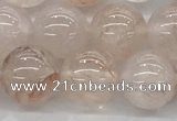 CPQ253 15.5 inches 10mm round natural pink quartz beads wholesale