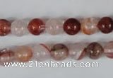 CPQ29 15.5 inches 8mm round natural pink quartz beads wholesale