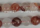 CPQ31 15.5 inches 12mm round natural pink quartz beads wholesale